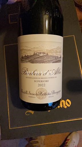 Piemonte Barbera d'Alba Fratelli Serio & Battista Borgogno Barbera Superiore 2022