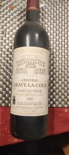Bordeaux Saint-Estèphe Château Grave-La-Cour 1996