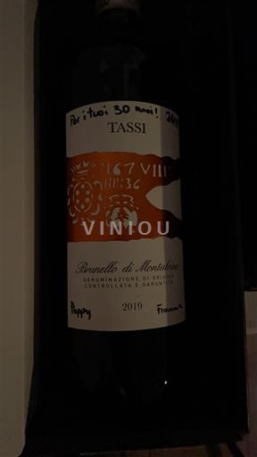 Toscana Brunello di Montalcino Tassi Brunello 2019