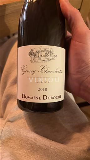 Burgundija Gevrey-chambertin Domaine Roché Le Clos 2018