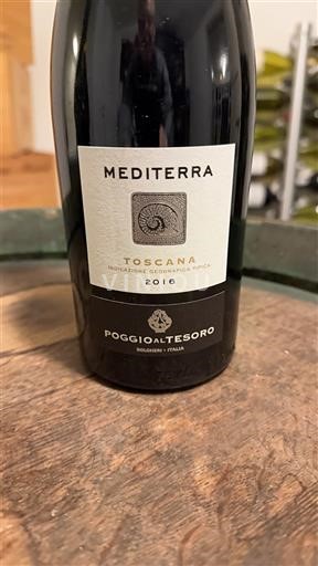 Toscana Bolgheri Poggio al Tesoro Mediterra 2016