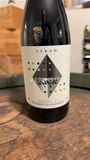 Toscane Niet gespecificeerd Tenimenti d'Alessandro Rosso Syrah 2016