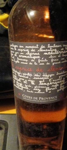 Provence Côtes de Provence Caprice de Clémentine Non-Vintage