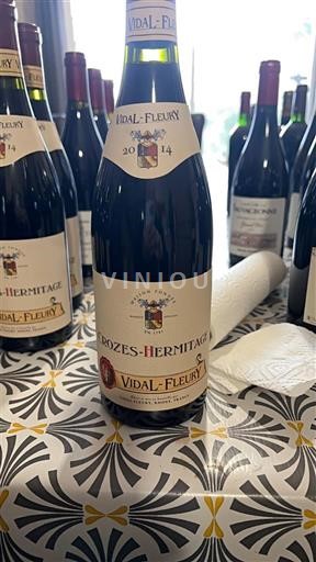 Thung lũng Rhône Crozes-hermitage Vidal-Fleury 2014