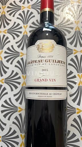Langvedok Malepère Château Guilhem Grand Vin 2015