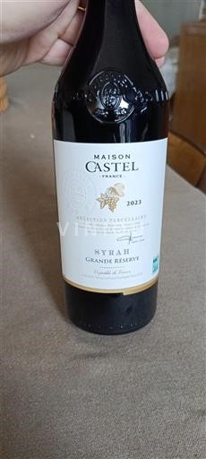 Languedoc și Roussillon Vin de Pays d'Oc Maison Castel Sélection Parcellaire Syrah Grande Réserve 2023