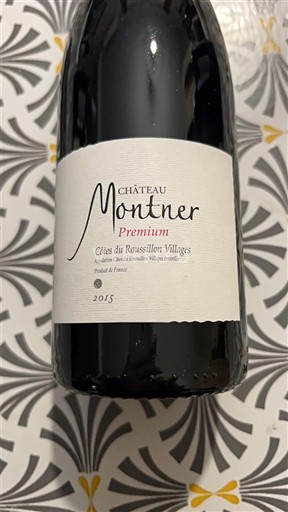 Roussillon Côtes du Roussillon Villages Château Montner Premium 2015