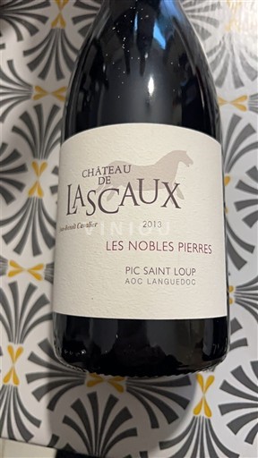 Langvedok Pic-saint-loup Château Lascaux Les Nobles Pierres 2013