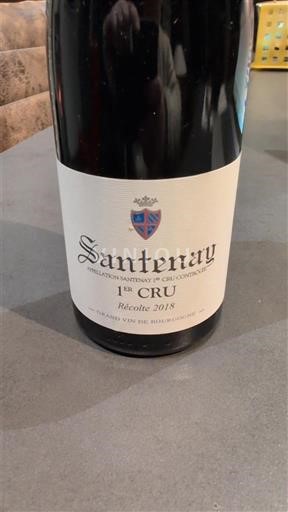 Bourgogne Santenay Premier Cru Domaine La Bellière Collection Santenay 1er Cru 2018