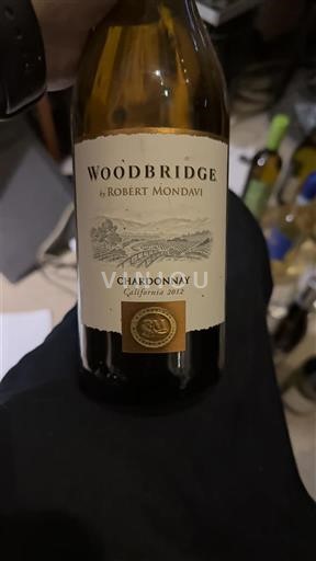 Vùng trồng nho được cấp phép California Không được chỉ định Woodbridge by Robert Mondavi 2012