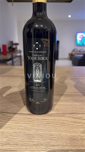 Bordeaux Côtes-de-Bourg Château Tour Birol 2016