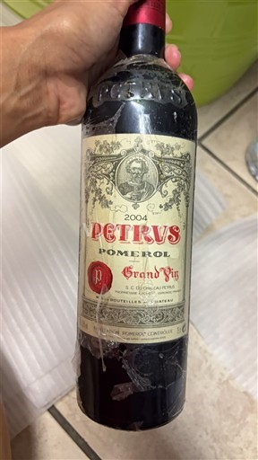 Bordeaux Pomerol Chateau Petrus 2004