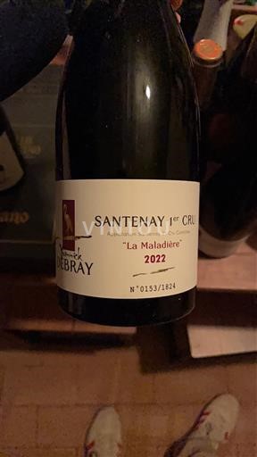 Bourgogne Santenay Premier Cru Yvonnick Debray La Maladière 2022