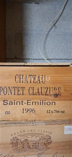 Bordeaux Saint-Émilion Grand Cru Château Pontet Clauzure 1996