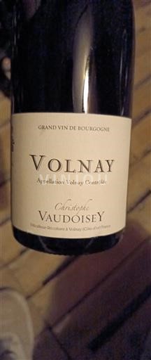 Borgogna Volnay Christophe Vaudoisey Premier cru 2022