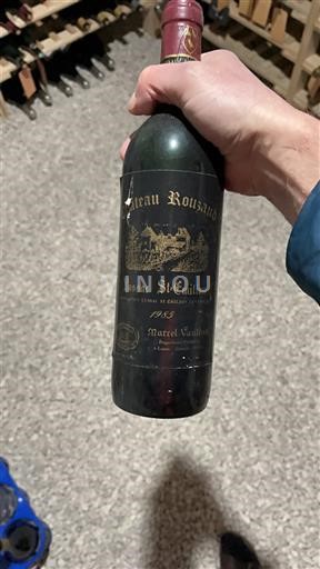 Bordeaux Lussac-saint-émilion Château Rouzard 1985
