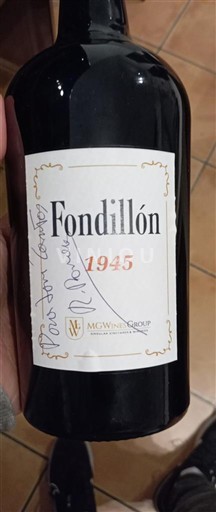 Murcia Alicante MGWines Group Fondillón 1945