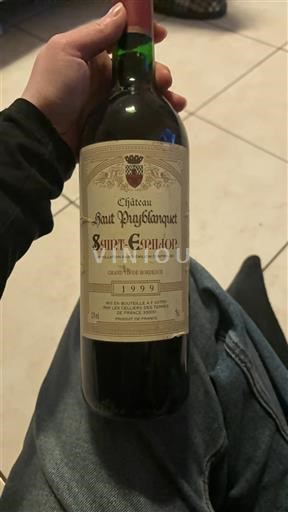 Bordeaux Saint-Émilion Château Haut Piquatblanquet 1999