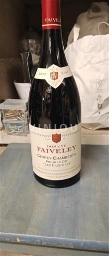 Vina Rouge sec Les Cazetiers Domaine Faiveley 2017 Francija Burgundija Gevrey-chambertin AOC Premier Cru