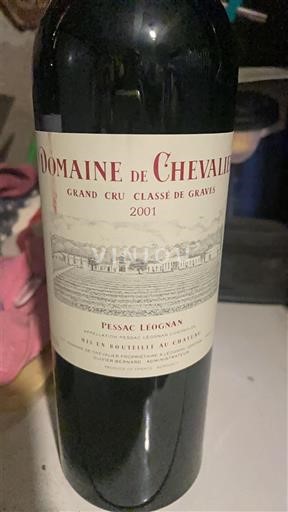Víno Rouge sec Domaine Chevalier 2001 Francie Bordeaux Pessac-Léognan AOC Grand Cru