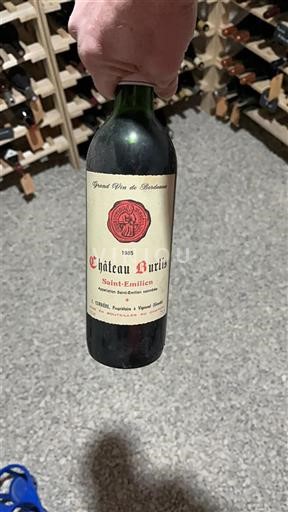 Bordeaux Saint-Émilion Château Burlis 1985