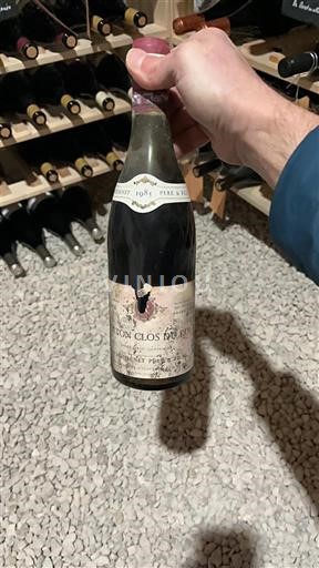 Bourgogne Clos-des-lambrays Grand Cru Domaine S Lambrays Clos des Lambrays 1985