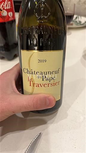 Rona dolina Châteauneuf-du-Pape Château Châteauneuf-du-Pape Le Traversier 2019