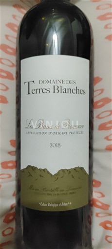 Provence Không được chỉ định Domaine S Terres Blanches 2018