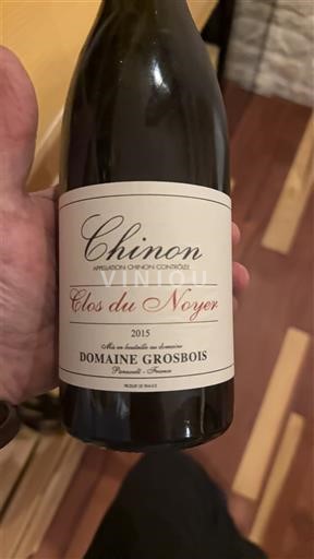 Valle della Loira Chinon Domaine Grosbois Clos du Noyer 2015