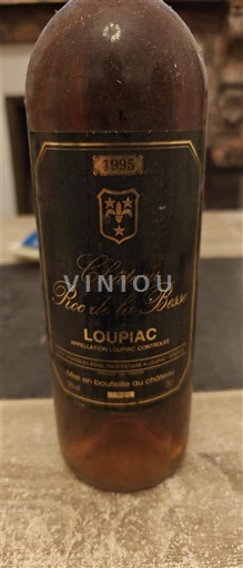 Bordeaux Loupiac Château Roc de la Besse 1995