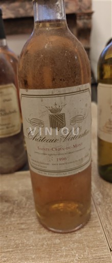 Bordeaux Sainte-Croix-Du-Mont Château Valentin 1996