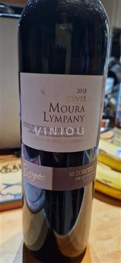 Roussillon Côtes du Roussillon Villages Rougérez Moura Lympany 2018