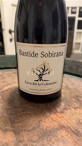 Roussillon Côtes du Roussillon Bastide Sobirana Lieu dit la Colomine 2015