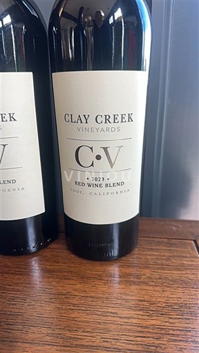 Vùng trồng nho được cấp phép California Lodi Clay Creek Vineyards C.V Red Wine Blend 2023