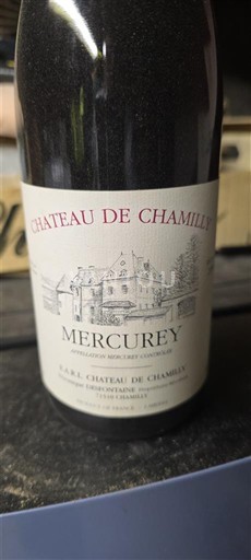 Bourgogne Mercurey Château Chamilly 2000