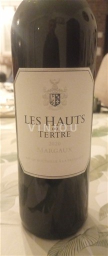Burdeos Margaux Château Tertre Les Hauts du Tertre 2020