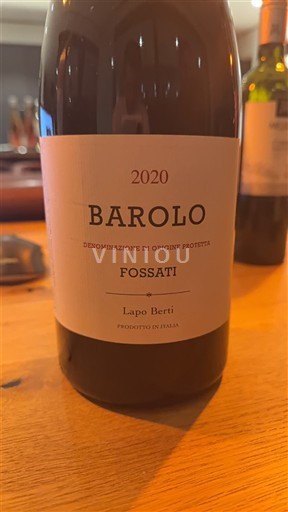 Piamonte Barolo Lapo Berti Fossati 2020
