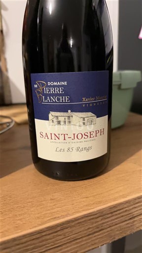 Rhône Valley Saint Joseph Domaine Pierre Blanche Les 85 Rangs 2023