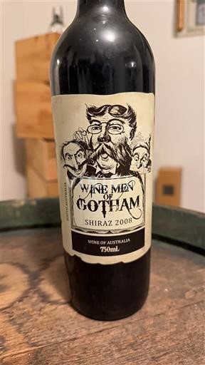 Sydøstaustralien Ikke specificeret Wine Men of Gotham Shiraz 2008