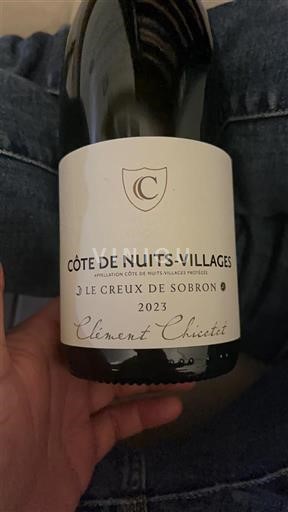 Wines Rouge sec Le Creux de Sobron Clément Chicetet 2023 France Burgundy Côte de Nuits Villages AOC