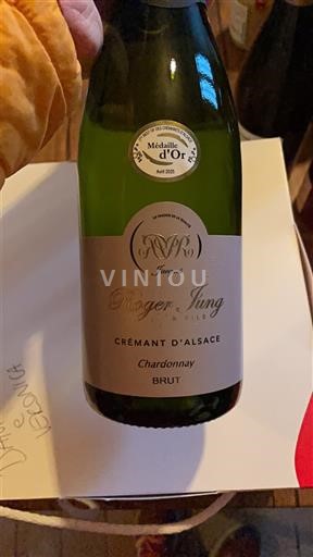 Alsace Crémant d'Alsace Roger Jung et Fils Chardonnay Không niên vụ