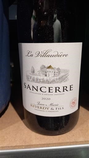Valle della Loira Sancerre Jean-Marie Reverdy & Fils La Villaudière 2020