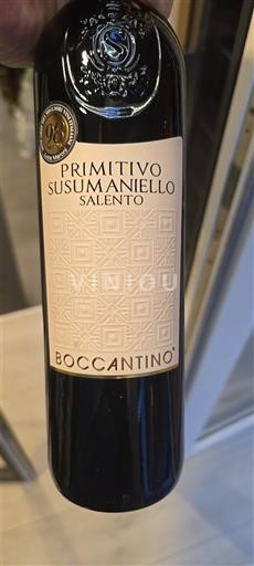 Apulia Susumaniello Salento Boccantino Primitivo Susumaniello 2023