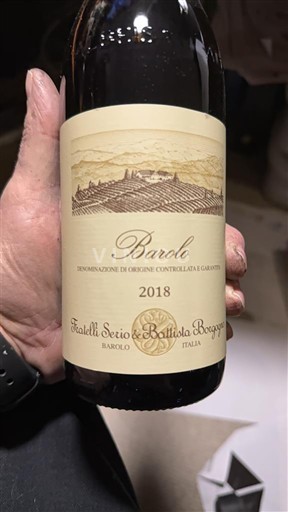 Piemonte Barolo Fratelli Serio & Battista Borgogno 2018