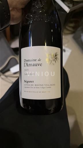 Rhône-dalen Ikke specificeret Domaine L'Amauve Laurances 2015