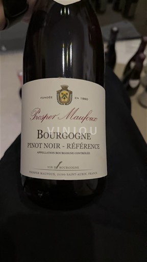 Burgundija Prosper Maufoux Pinot Noir - Référence 2021