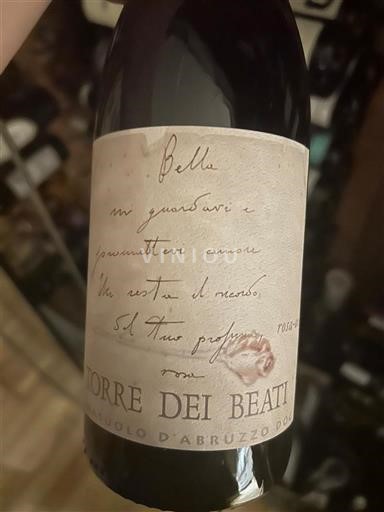 Abruzzerne Montepulciano d'Abruzzo Torre dei Beati Ikke årgangsbestemt