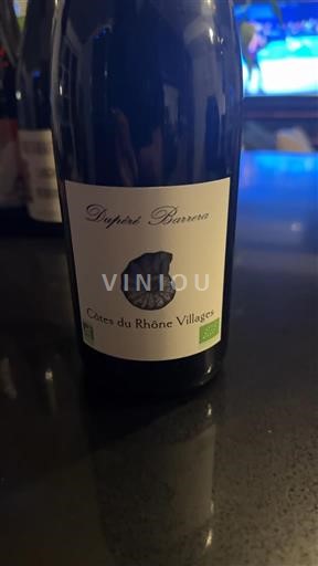 Vallée du Rhône Côtes-du-rhône-villages Dupéré Barrera 2023