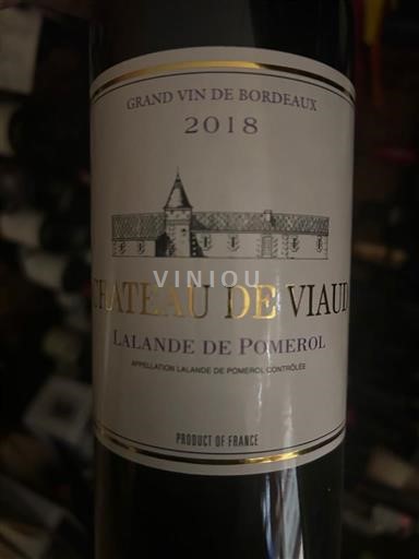 Bordeaux Lalande-de-Pomerol Château Viaud 2018