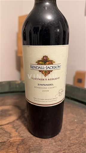 Vùng trồng nho được cấp phép California Không được chỉ định Kendall-Jackson Vintner's Reserve 2008